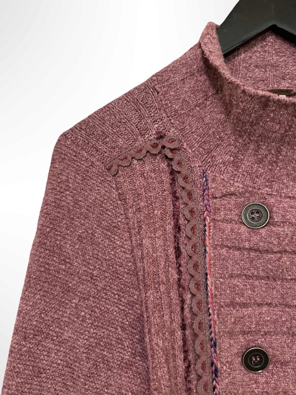 FREE PEOPLE Cuddle Bear Admiral Sweater Cardigan Size M - Picture 7 of 16